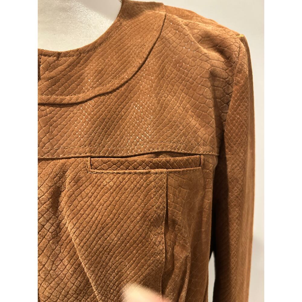 Lot of TWO Bernardo Leather Jackets. 1 brown, 1 black. XL - Picture 3 of 13